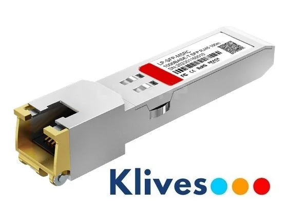 Transceiver SFP MULTIMODO RJ45 GIGA 100 Mts KLIVES