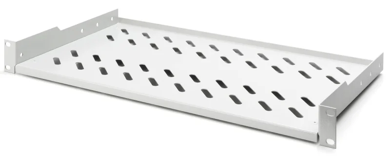 Bandeja 19" 1U F250mm Fijación Frontal. Gris