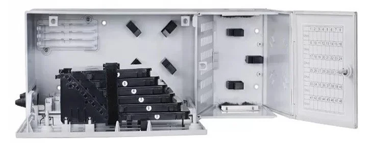 Caja fibra Multioperador 48 SC (Conectores SC y Pigtail Incluidos)
