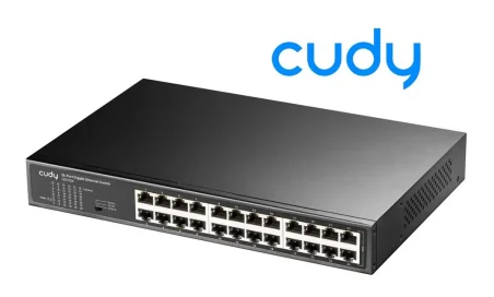 Switch CUDY 19" 24 puertos Gigabit