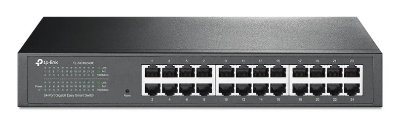 Switch 19” 24 puertos Gigabit con Gestión Smart