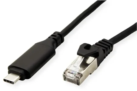 Cable convertidor USB 3.2 Gen 2 a Gigabit Ethernet, Negro, 3 m