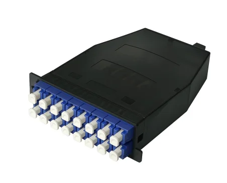 Cassette MPO Macho-LC UPC 24FO G657A2 Baja Pérdida