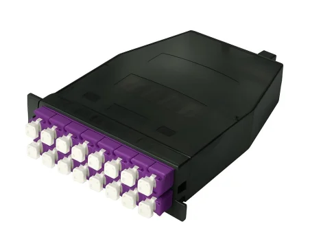 Cassette MPO Macho-LC 12FO OM4 Baja Pérdida