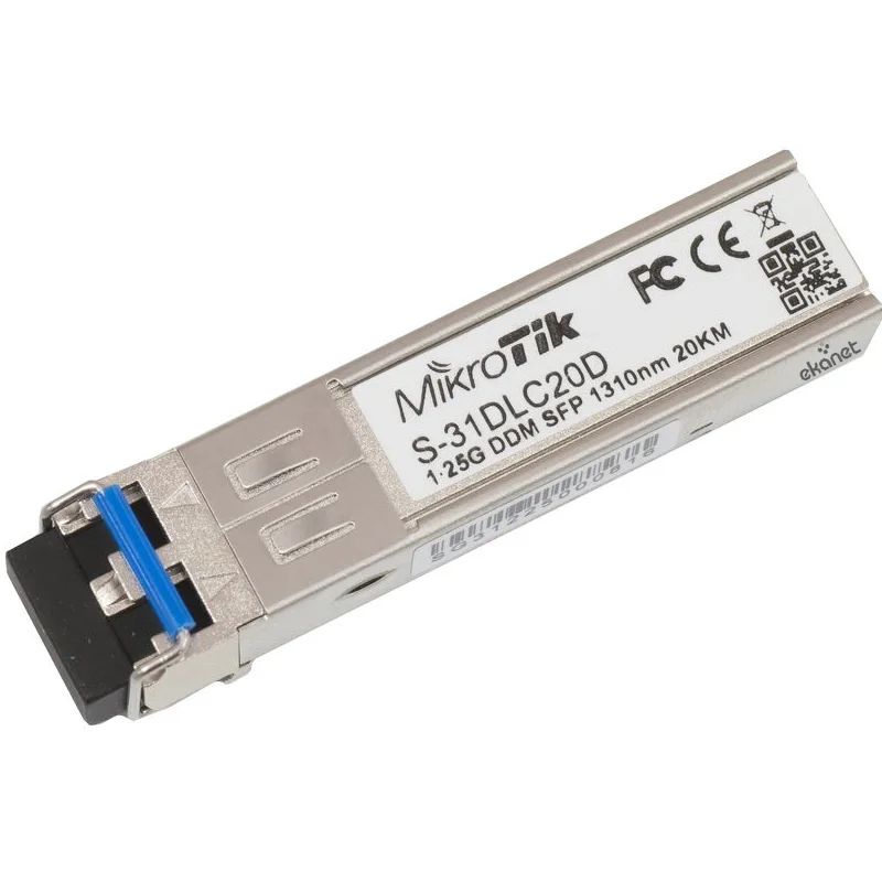 Transceiver Mikrotik SFP Monomodo LC 20 Km