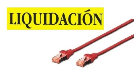 Latiguillo RJ45 4m CAT6 FTP LSZH Rojo (Liquidación)