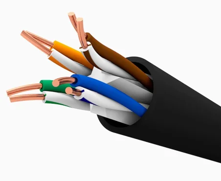 Cable CAT6 UTP Ext. 305m Rígido cobre 100%