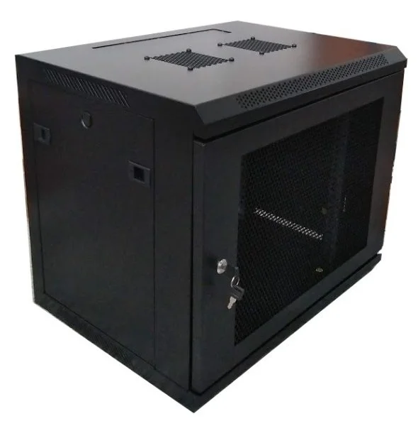 Rack Mural 19" 6U F450mm. Puerta Perforada