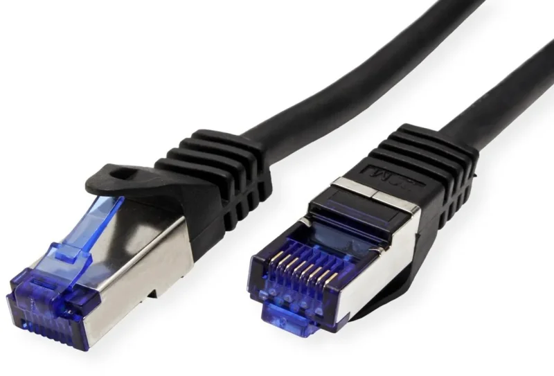 Latiguillo Cat.6A SFTP EXTERIOR 20 mts. Negro