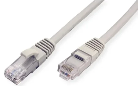 Latiguillo RJ45 0.30m CAT6A UTP Gris (PVC) Liquidación