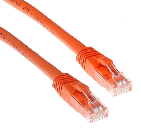Latiguillo CAT6 UTP 2m RJ45 Naranja (PVC) Liquidación