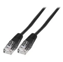 Latiguillo rj45 2 pares 1mt negro