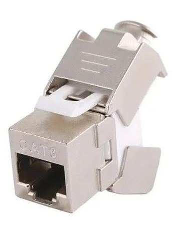 Conector RJ45 CAT6 FTP Sin Herramienta Hembra