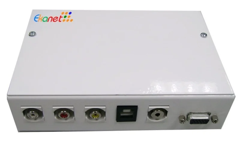caja metálica multimedia D