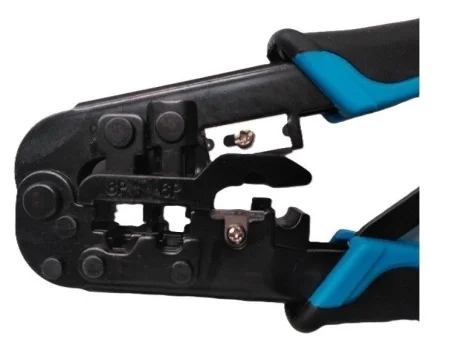 Tenaza Metálica Crimpar carraca RJ45 8p 6p 4p