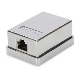 Roseta superficie CAT6A FTP 1 Toma