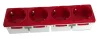 SHUCKO CUADRUPLE PARA PERFIL PLUS ROJO