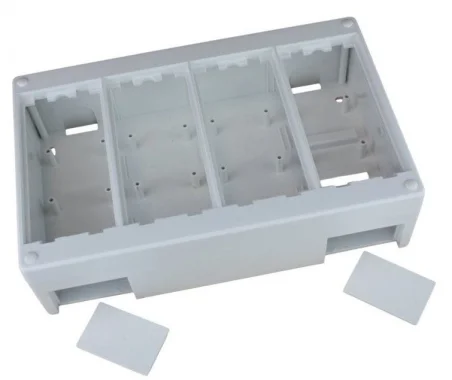 Caja de mecanismos 4 elementos superficie