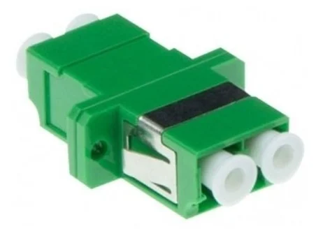 Adap. F. O. LC/APC monomodo Duplex