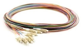 Pigtail Fibra Óptica 2 M LC/UPC OM3 12 Hilos multicolor