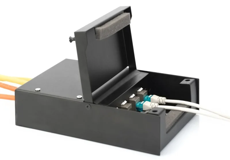 Caja de consolidación para 4x Keystones RJ45