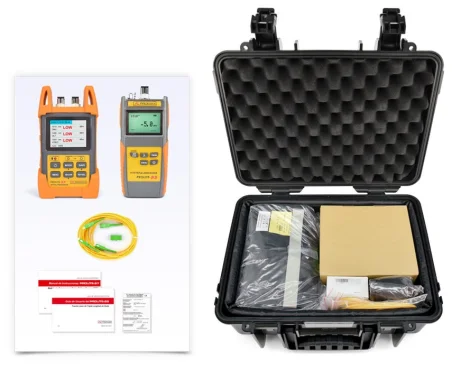 Kit de instrumentación de medida básico para FTTH