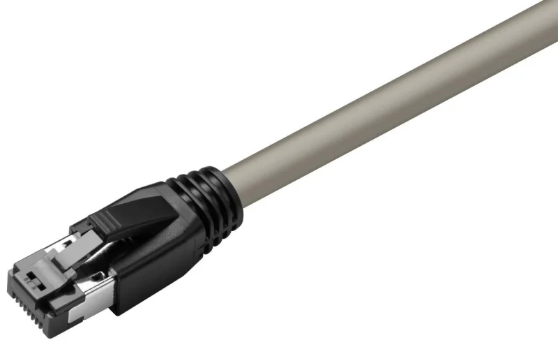 Latiguillo RJ45 CAT8.1 0,5M sftp GRIS