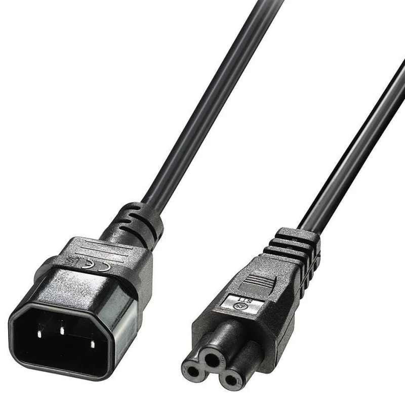 Cable alimentación IEC C14 a C5 3 metros