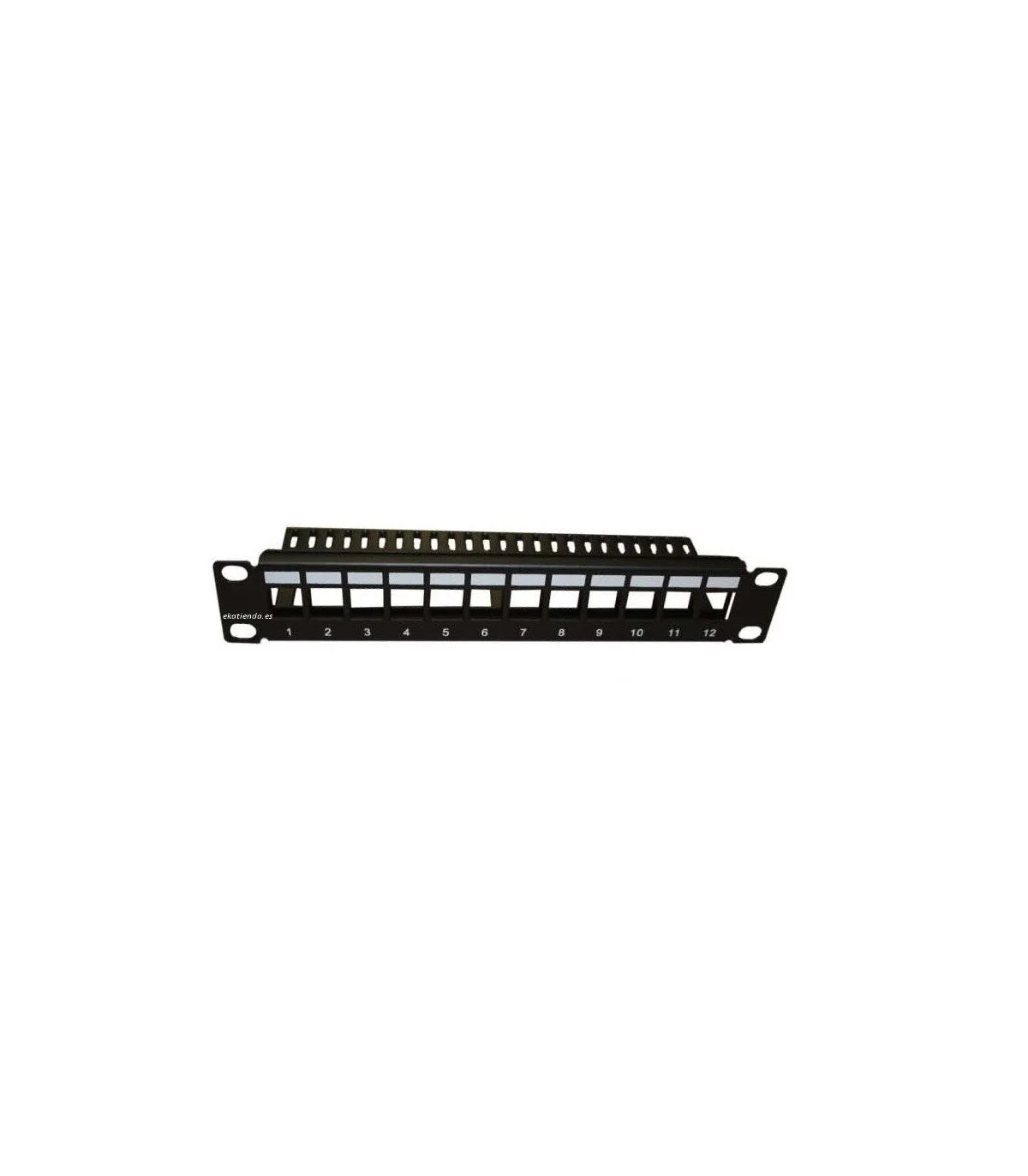 Patchpanel 10" 1U 12 Huecos KEYSTONE