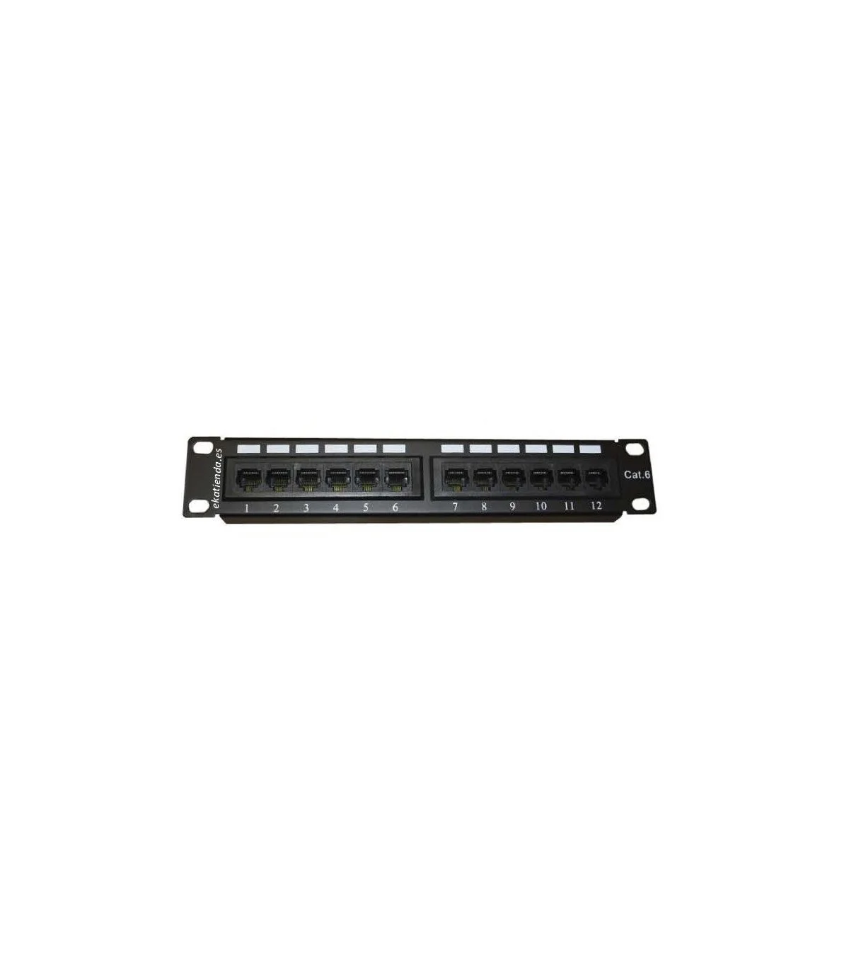 Patchpanel 10", 12 PUERTOS CAT6