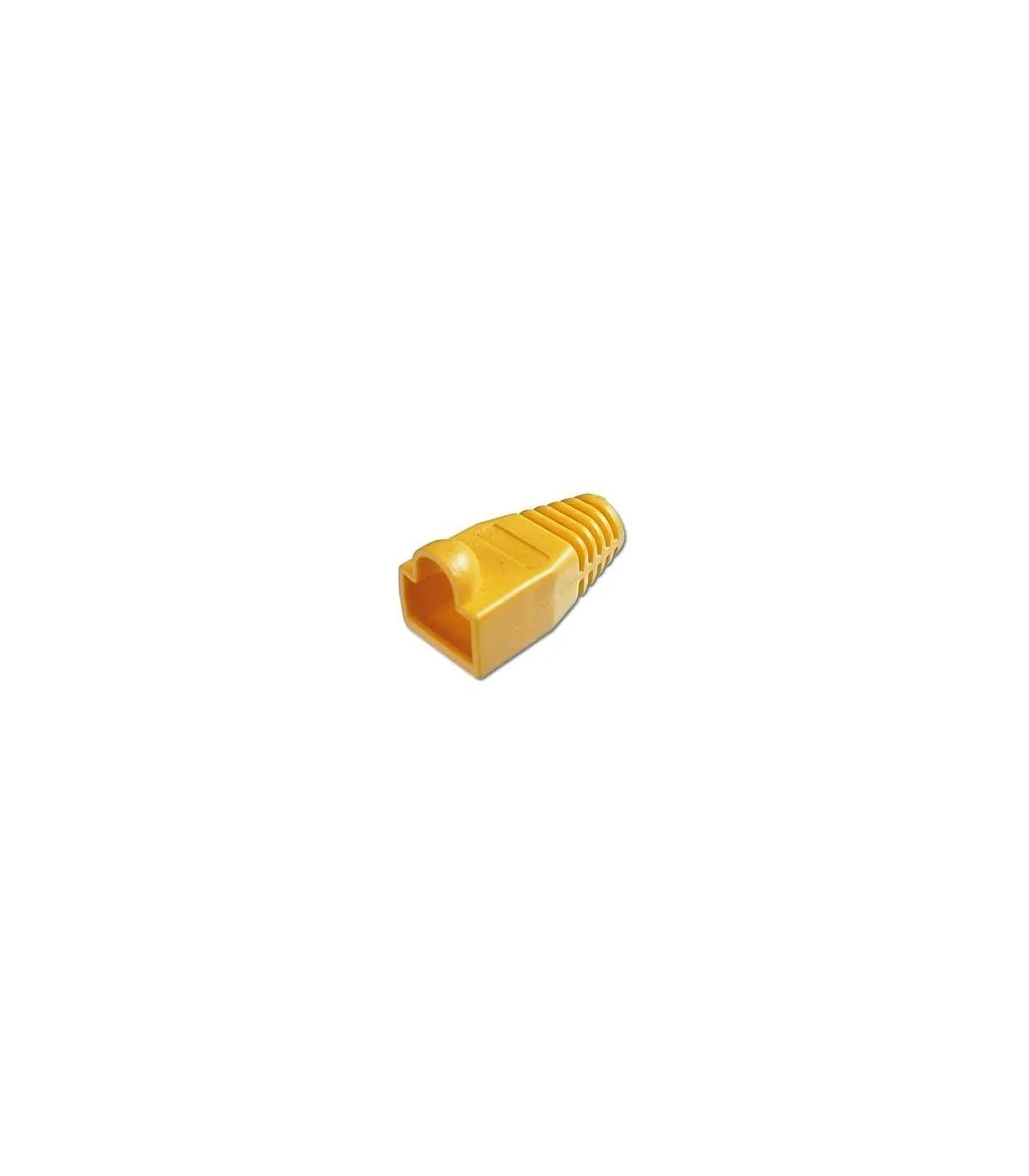 Protector conector macho rj45 (Bolsa 100 und) Color amarillo