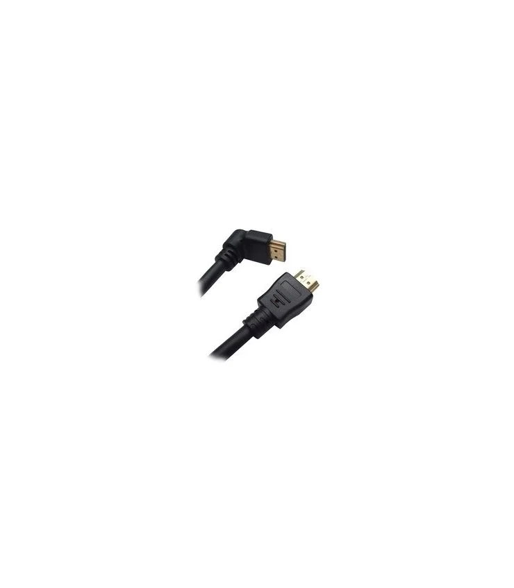 Cable HDMI Acodado V1.4  A/M-A/M, 1.8 M Alta Velocidad / HEC