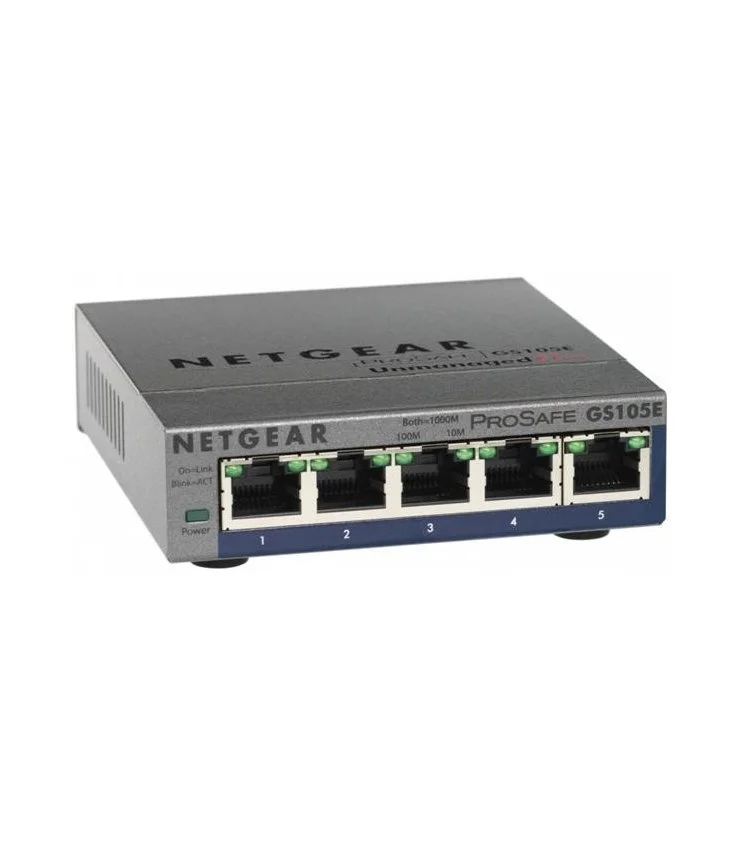 Switch NETGEAR 5 puertos autosensing 10/100/1000