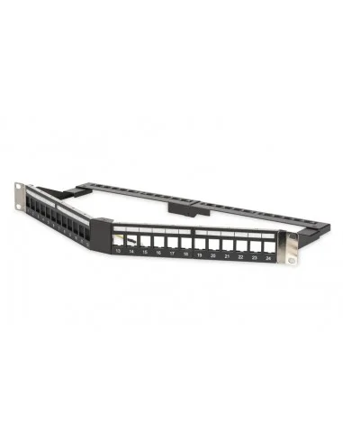 Patchpanel 19" 1U 24 Huecos Angulado