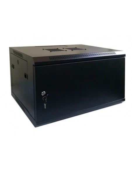 Rack mural 19" 15U F600 Puerta Metálica Ciega