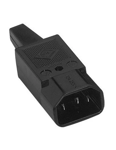 Conector IEC 320 C14 Macho