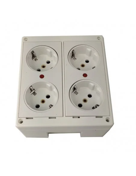 Kit caja superficie 4 schukos