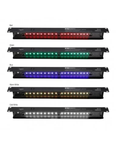 Lampara 19" 1U Matriz Multicolor Sensor de 18 Leds