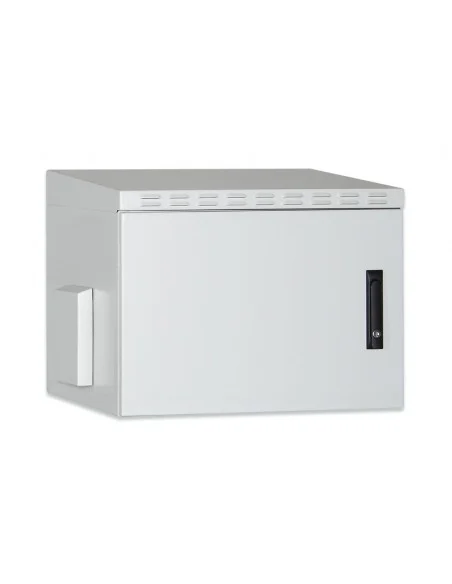 Rack mural 19" IP55 7U Fondo 600 con TEJADILLO