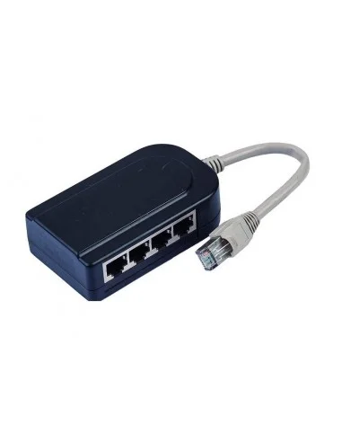 Multiplexor Cat 5 pasivo 8 salidas 1 entrada RJ45