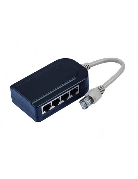 Multiplexor Cat 5 pasivo 8 salidas 1 entrada RJ45