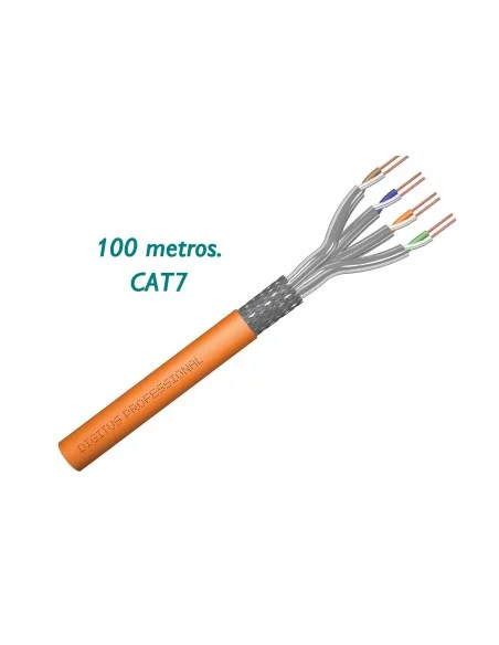 Cable CAT7 SFTP 100M LSZH 1200MHz 40 Gb.