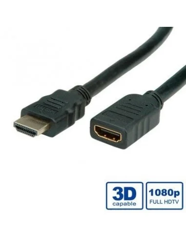 Cable HDMI Macho/Hembra 1 metro Alta Vel.