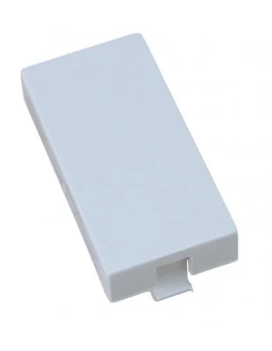 Tapa ciega 45x22.5 mm blanca