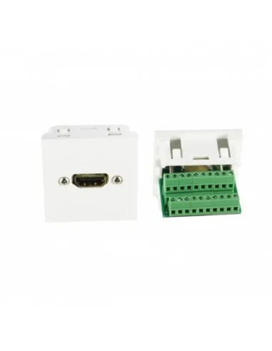 Módulo HDMI Hembra/Hembra 45x45 mm