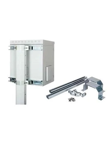 Kit de montaje en mástil Rack mural 19" IP55 TERMOAISLADO