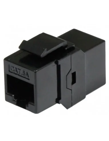 Conector Doble Hembra RJ45 CAT6A UTP para paneles parcheo