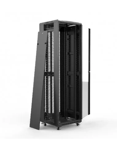 Rack KLIVES 19" 42U 600X800 Pta. Cristal y Puerta trasera perforada