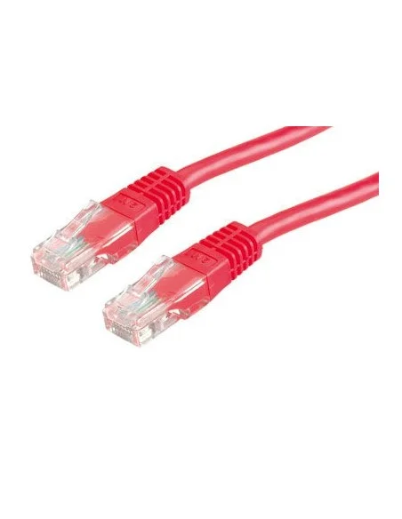 Latiguillo RJ45 3m CAT6 UTP LSZH Rojo (Liquidación)