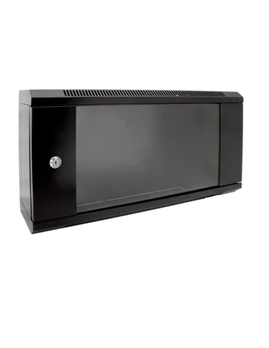 Rack Mural 19" 4U F150mm. Puerta Cristal
